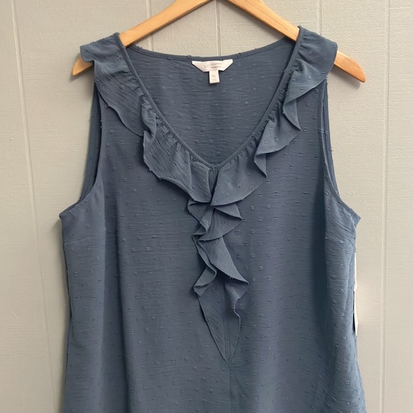 NWT Lauren Conrad Top XL Blue NWT New Without Tags - Picture 3 of 11